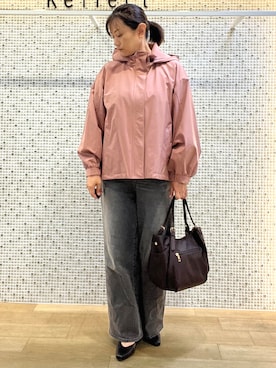 「Reflect（リフレクト）のアイテム」を使った、KAOさん（レディース・163cm）の夏コーディネート