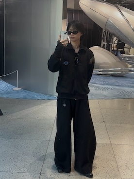 「miu miu（ミュウミュウ）のアイテム」を使った、優さん（メンズ・170cm）の冬コーディネート