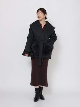 SAKI DAITSUさん（レディース・166cm）の秋コーディネート