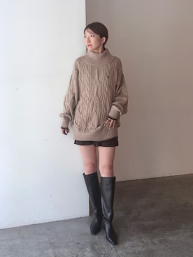 「LAGUNAMOON（ラグナムーン）のアイテム（ワンピース）」を使った、SAKI DAITSUさん（レディース・166cm）の夏コーディネート