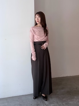 SAKI DAITSUさん（レディース・166cm）の夏コーディネート