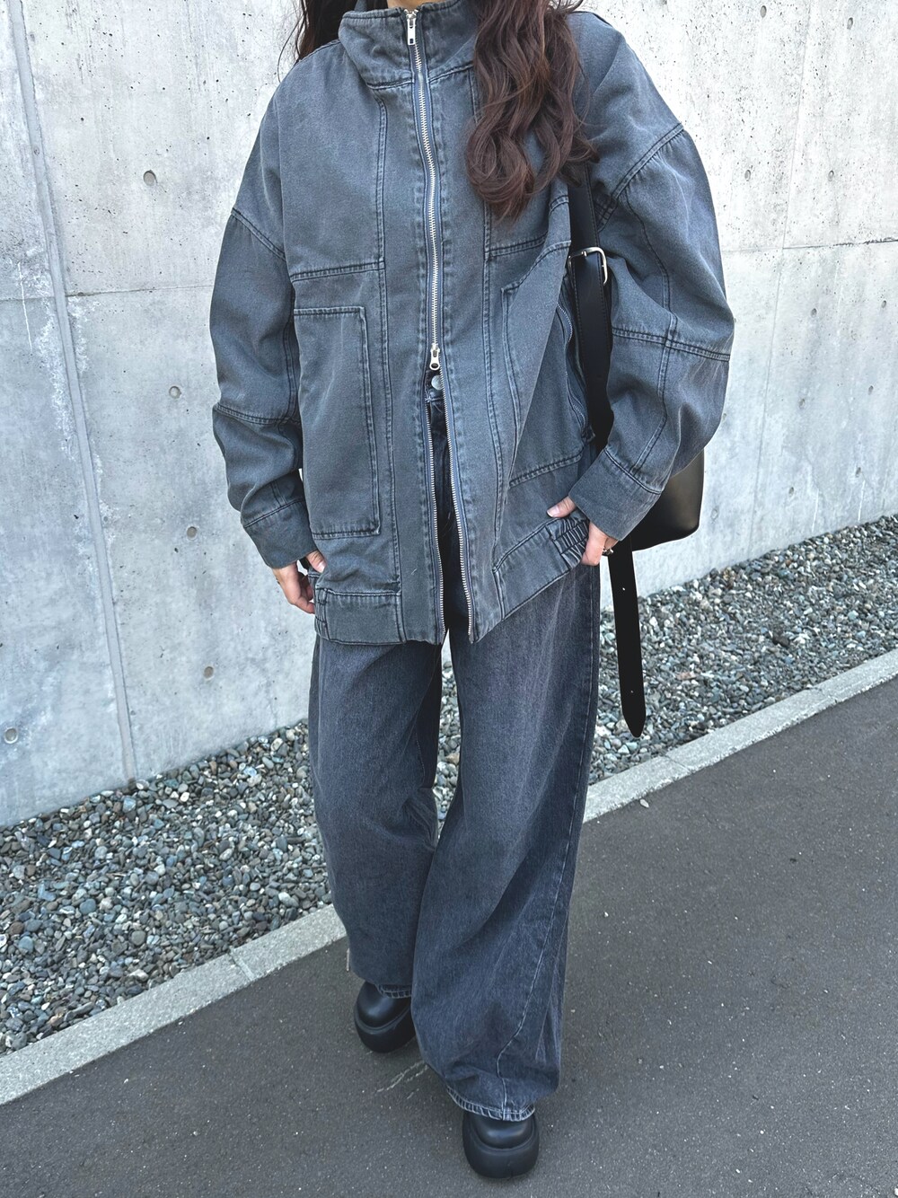 hellam（へラム）の「Wジップデニムブルゾン（ブルゾン）」 - WEAR