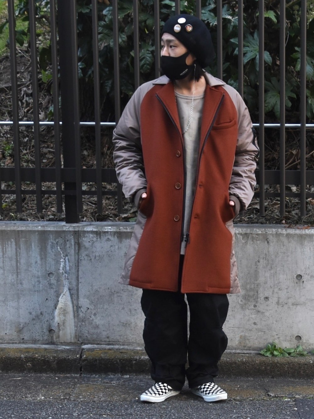 Virgo チェスターコート VIRGO STRUMMER CHESTER COAT BLACK / ロックファッション