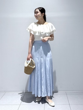 「La boutique BonBon（ラブティックボンボン）のアイテム」を使った、sakilabonさん（レディース・164cm）の夏コーディネート