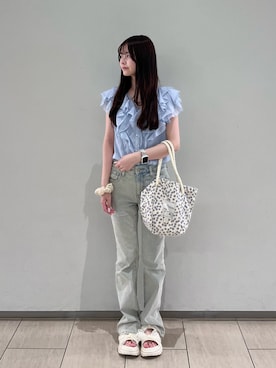 えりさん(レディース・153cm)の夏コーディネート