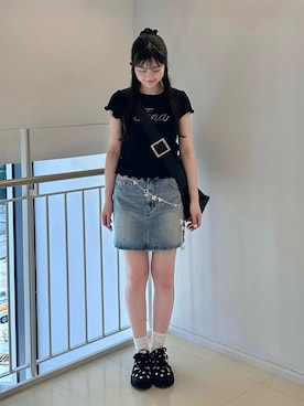 えりさん(レディース・153cm)の夏コーディネート