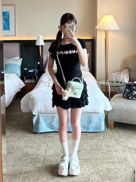 えりさん（レディース・153cm）の夏コーディネート