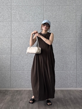 「GALLEST（ギャレスト）のアイテム（ワンピース）」を使った、kotakiさん（レディース・158cm）の夏コーディネート