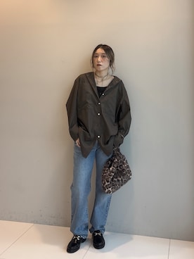 「GALLEST（ギャレスト）のアイテム」を使った、kotakiさん（レディース・158cm）の秋コーディネート