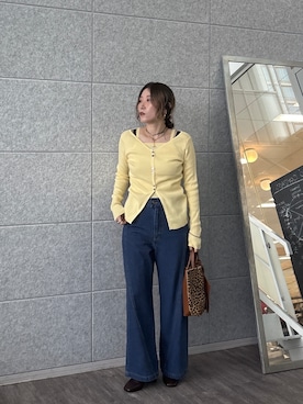 「GALLEST（ギャレスト）のアイテム」を使った、kotakiさん（レディース・158cm）の秋コーディネート