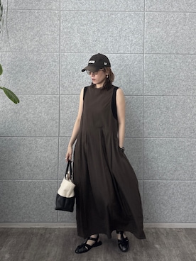 「GALLEST（ギャレスト）のアイテム（ワンピース）」を使った、kotakiさん（レディース・158cm）の春コーディネート