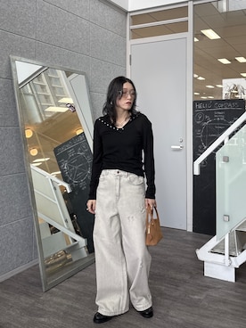 「GALLEST（ギャレスト）のアイテム」を使った、kotakiさん（レディース・158cm）の秋コーディネート