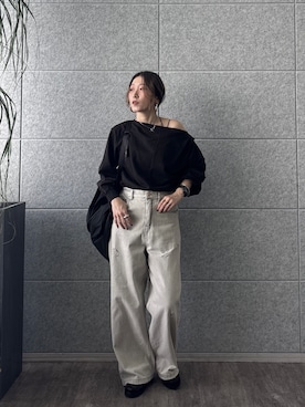 「GALLEST（ギャレスト）のアイテム」を使った、kotakiさん（レディース・158cm）の秋コーディネート