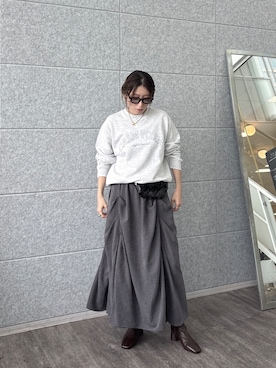 「GALLEST（ギャレスト）のアイテム」を使った、kotakiさん（レディース・158cm）の秋コーディネート