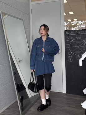 「GALLEST（ギャレスト）のアイテム」を使った、kotakiさん（レディース・158cm）の秋コーディネート
