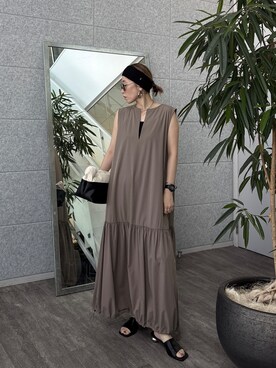 「GALLEST（ギャレスト）のアイテム（ワンピース）」を使った、kotakiさん（レディース・158cm）の春コーディネート