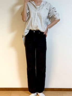 「H&M（エイチ・アンド・エム）のアイテム（パンツ）」を使った、♡さん（レディース・170cm）の夏コーディネート