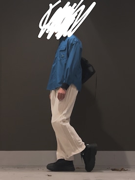 「Mark Gonzales（マーク・ゴンザレス）のアイテム」を使った、ｵｯﾁﾞさん（メンズ・178cm）の夏コーディネート