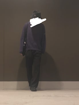 「no brand（ノーブランド）のアイテム」を使った、ｵｯﾁﾞさん（メンズ・178cm）の秋コーディネート
