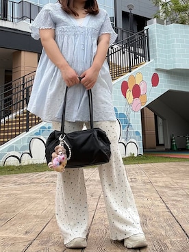 「ワントーン」｜ゆっきー☺︎さん（レディース・160cm）の春コーディネート