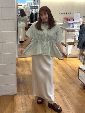 ゆっきー☺︎さん(レディース・160cm)の春コーディネート
