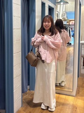 ゆっきー☺︎さん（レディース・160cm）の春コーディネート