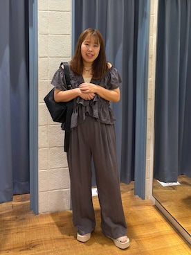 ゆっきー☺︎さん(レディース・160cm)の夏コーディネート