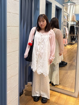 「Me%（ミィパーセント）のアイテム」を使った、ゆっきー☺︎さん（レディース・160cm）の春コーディネート