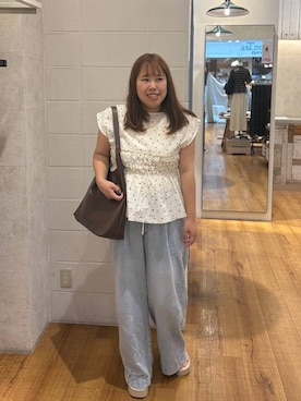 ゆっきー☺︎さん（レディース・160cm）の夏コーディネート
