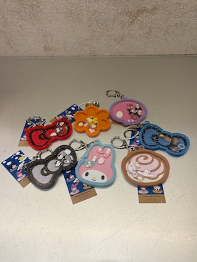 「LOWRYS FARM（ローリーズファーム）の【サンリオキャラクターズ】シャカシャカキーチャーム 651900/GOODS（キーホルダー、その他）」を使った、ゆっきー☺︎さん（レディース・160cm）の春コーディネート