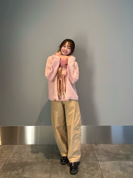 小日向みうさん(レディース・157cm)の冬コーディネート