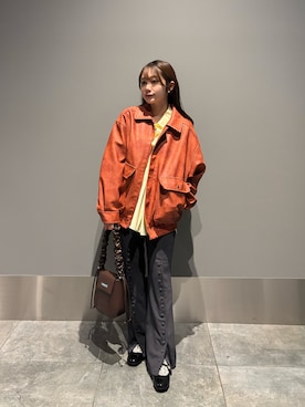 小日向みうさん（レディース・157cm）の冬コーディネート