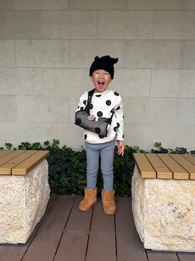 aoiさん（キッズ・100cm）の秋コーディネート