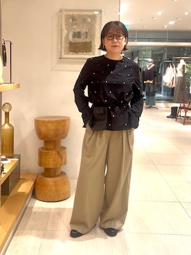 「2.718（ニーテンナナイチハチ）のアイテム」を使った、ggmiyukiさん（レディース・159cm）の秋コーディネート