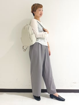 「PICHE ABAHOUSE（ピシェ アバハウス）のアイテム」を使った、kimotoさん（骨格ナチュラル・レディース・159cm）の夏コーディネート