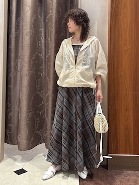 Shioさん（レディース・157cm）の春コーディネート