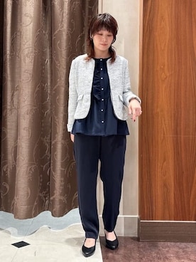 Shioさん（レディース・157cm）の冬コーディネート