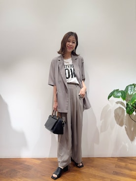 Nami chinenさん（レディース・163cm）の夏コーディネート