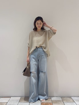 Nami chinenさん（レディース・163cm）の夏コーディネート