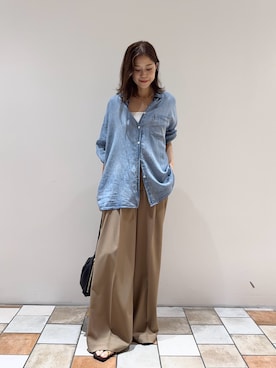 「GALENA（LOUNGEDRESS）（ガレナ）のアイテム」を使った、Nami chinenさん（レディース・163cm）の夏コーディネート