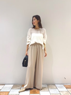 「GALENA（LOUNGEDRESS）（ガレナ）のアイテム」を使った、Nami chinenさん（レディース・163cm）の夏コーディネート