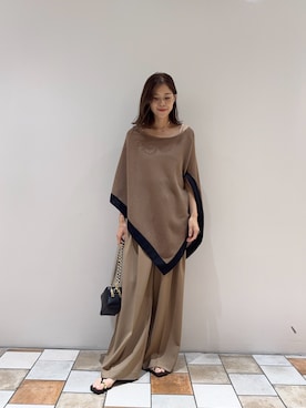 「GALENA（LOUNGEDRESS）（ガレナ）のアイテム」を使った、Nami chinenさん（レディース・163cm）の夏コーディネート