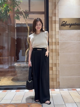 「GALENA（LOUNGEDRESS）（ガレナ）のアイテム」を使った、Nami chinenさん（レディース・163cm）の夏コーディネート