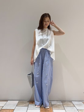 Nami chinenさん（レディース・163cm）の夏コーディネート
