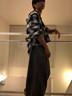 「LADY LIKE（レディライク）のアイテム」を使った、Nagabaさん（メンズ・167cm）の夏コーディネート
