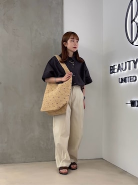 北村穂乃佳さん(レディース・150cm)の春コーディネート