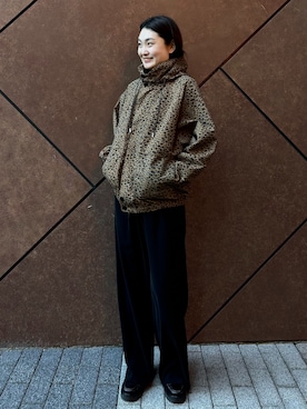 Ayaka Inabaさん(レディース・163cm)の冬コーディネート