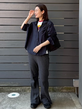 Ayaka Inabaさん(レディース・163cm)の春コーディネート