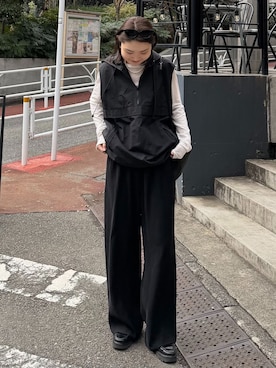 Ayaka Inabaさん(レディース・163cm)の春コーディネート