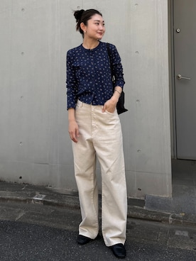 Ayaka Inabaさん（レディース・163cm）の春コーディネート